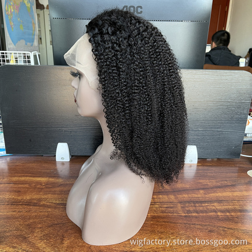 Wholesale cheap human hair wigs curly natural lace, afro curl hair wigs human hair, 13*4 wigs human hair lace front extensions